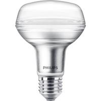 philips LED Lampe ersetzt 100W, E27 Reflektor R80, warmweiß, 670 Lumen, nicht dimmbar, 1er Pack [Energieklasse A+] - 