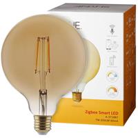 shyne Smartes ZigBee LED Leuchtmittel E27, amber, tunable white, Globe - G125, 7W, 650 Lumen, 1er-Pack - 