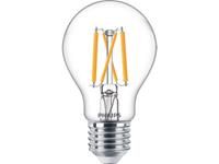 Philips LED-Lampe Standard 5W/922-927 (40W) Clear WarmGlow Dimmable E27