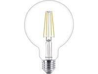 philips LED Lampe ersetzt 60W, E27 Globe G93, klar -Filament, warmweiß, 806 Lumen, nicht dimmbar, 1er Pack [Energieklasse A++]