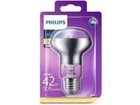 philips LED Lampe ersetzt 40W, E27 Reflektor RF63, klar, warmweiß, 210 Lumen, nicht dimmbar, 1er Pack [Energieklasse A+] - 