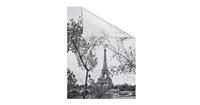 Lichtblick Fensterfolie selbstklebend, Sichtschutz, Paris - Schwarz Weiß schwarz/weiß Gr. 50 x 50