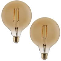 shyne | Smartes ZigBee LED Leuchtmittel E27, amber, tunable white, Globe - G125, 7W, 650 Lumen, 2er-Pack