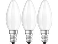OSRAM LED-lamp Energielabel A++ (A++ - E) E14 Kaars 4 W = 40 W Warmwit (Ø x l) 35 mm x 97 mm Filament / Retro-LED 3 stuk(s)