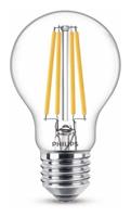 philips LED WarmGlow Lampe ersetzt 100W, E27 Standardform A60, klar, 1521 Lumen, dimmbar, 1er Pack [Energieklasse A++]