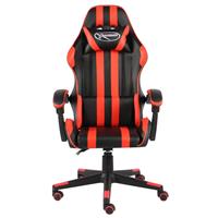 vidaXL Gaming-Stuhl Schwarz und  Rot