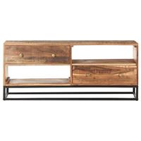 vidaxl TV-Schrank 120x30x50 cm Raues Akazienholz Braun