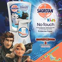 SAGROTAN Sagotan Kids No Touch Seifenspender Gerät Seife Spender Hygiene gegen Bakterien - 