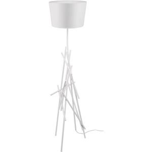 SPOT Light Staande lamp GLENN van metaal, met flexibele stoffen kap, origineel design, bijpassende lm e27, made in eu