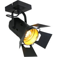 Wandleuchte Metall Lampe E27 Spot Studio Strahler 7996ZW - Steinhauer