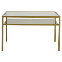 Nordal Salontafel Etne Golden 43 x 70 x 70