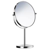 Saniclass Make-Up Spiegel / Scheerspiegel Staand 7x vergrotend 17cm chroom Z627