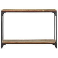 vidaXL Wandtafel 110x30x75 cm massief gerecycled hout