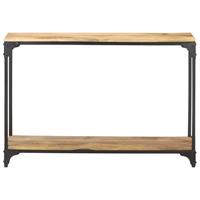 vidaXL Wandtafel 110x30x75 cm massief mangohout