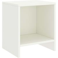 Nachttisch Weiß 35x30x40 cm Kiefer Massivholz - Vidaxl
