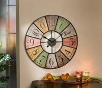 HOME Living Uhr Colors Dekoartikel bunt