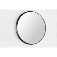 Saniclass Exclusive Line spiegel rond 40cm frame mat zwart JB3000-40MB