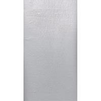 Duni 2x stuks zilver tafellaken/tafelkleed 138 x 220 cm herbruikbaar -