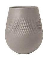 Villeroy & Boch Vase Carre klein Manufacture Collier taupe