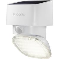 Sygonix LED-Außenwandleuchte mit Bewegungsmelder 20W Kaltweiß Weiß