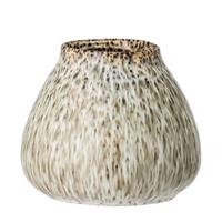 Vase / Keramik - Handgefertigt / H 15 cm - Bloomingville - Braun