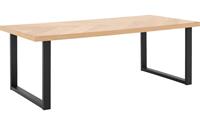 Goossens Eettafel Carte, Rechthoekig 180 x 100 cm