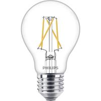 Philips LED-lamp Energielabel A+ (A++ - E) E27 Peer 7.5 W, 3 W, 1.6 W = 60 W, 30 W, 16 W Warmwit (Ø x l) 6 cm x 10.4 cm Dimbaar 1 stuk(s)