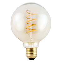 GP LED Lamp Vintage Gold G95 5W E27