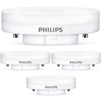 Philips LED Lampe, GX53, warmweiß, 500 Lumen, nicht dimmbar, 4er Pack [Energieklasse A+] - 