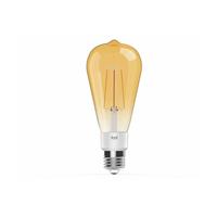 YEELIGHT GERMANY GMBH Yeelight Smart LED Filament Lampe Kolbenform, Smart Glühbirne, Birne, Dimmbar, 6 W, YLDP231EU