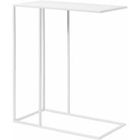 BLOMUS Beistelltisch Fera, Sofatisch, Beistell Tisch, Stahl pulverbeschichtet, White, 80 x 85 x 35 cm, 66199 - 