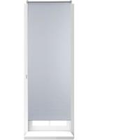 RELAXDAYS Thermo Verdunklungsrollo, Hitzeschutz, Fenster Seitenzugrollo, Klemmfix ohne bohren, 60x160, Stoff 56 cm, weiß