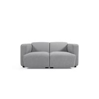 Kave Home Legara 2-seater sofa in grey 160 cm