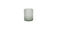 Clayre & Eef Waxinelichthouder - Ø 10*12 cm - groen - glas - rond -  - 6GL2918L