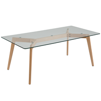 Beliani Salontafel glas HUDSON