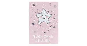 PLAY Kinderkamer Vloerkleed Little Star Laagpolig Roze- 120x170 CM