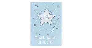 PLAY Kinderkamer Vloerkleed Little Star Laagpolig Blauw- 120x170 CM