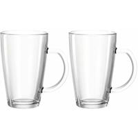 GLASKOCH B. KOCH JR. GMBH + CO. KG montana: :hot Tasse, 2er Set, Kaffeetasse, Teetasse, Glastasse, Glas, 350 ml, 052646