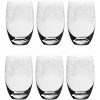 GLASKOCH B. KOCH JR. GMBH + CO. KG Leonardo Chateau Longdrinkglas 6er Set, Trinkglas, Wasserglas, Edles Glas mit Gravur, 350 ml, 35299