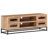 VidaXL TV-Schrank 110x30x40 cm Akazie Massivholz Braun