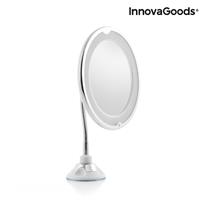 InnovaGoods LED Spiegel Met Flexibele Arm & Zuignap - 20 cm