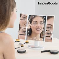 InnovaGoods 4-in-1 Cosmetische Spiegel, LED - 18 x 29 x 12 cm