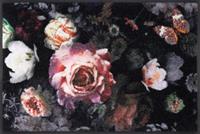 wash+dry by Kleen-Tex Mat Night Roses Inloopmat, motief rozen, antislip, wasbaar