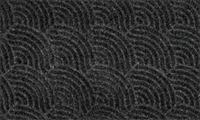 Wash+dry Fußmatte Dune Waves 45x75cm dunkelgrau Gr. 45 x 75