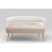 DEPOT Sofa Sandwich 2-Sitzer Creme 125cm