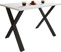 VCM Premium Esszimmertisch Holztisch Esstisch Tisch Xona X weiß