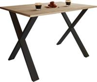 VCM Premium Esszimmertisch Holztisch Esstisch Tisch Xona X braun
