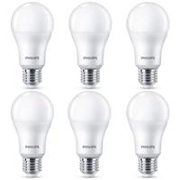 Philips LED Lampe ersetzt 100W, E27 Standardform A67, weiß, warmweiß, 1521 Lumen, nicht dimmbar, 6er Pack [Energieklasse A+] - 