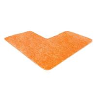 WohnDirect Badematte Florenz rutschhemmend und waschbar orange