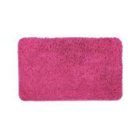 WohnDirect Badematte Florenz rutschhemmend und waschbar pink Gr. 50 x 80